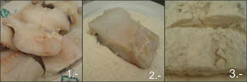 bacalao paso 1