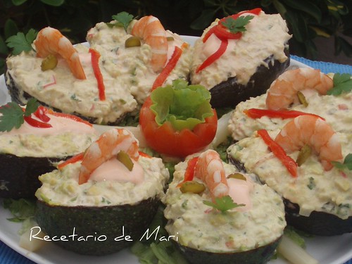 aguacates rellenos
