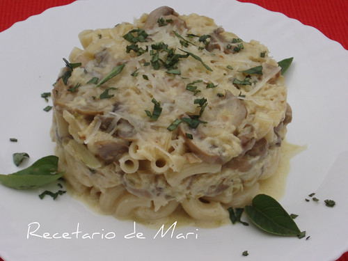 codillos con crema de champiñones3